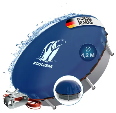 Image de Couverture de piscine, diamètre 280-360 cm, pour piscine ronde