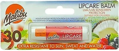 Produktbild von Malibu Lip Care Lip Balm SPF30 5g - Strawberry