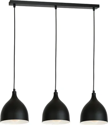 Produktbild von LUMINEX lampe NOAK Beleuchtung Hängelampe schwarz weiss