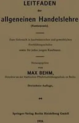 Immagine prodotto di Leitfaden der allgemeinen Handelslehre (Kontorpraxis)
