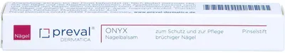 Zdjęcie produktu dla preval Dermatica Onyx balsam do paznokci, roztwór 2,8 ml