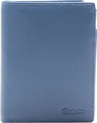 Produktbild von Esquire Leder Geldbörse Viktoria Wallet Dove Blue hellblau