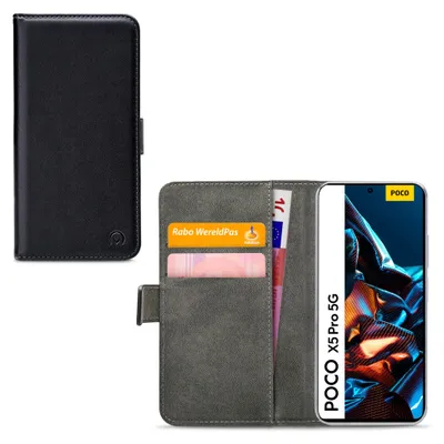 Productafbeelding van Mobilize Classic Gelly Wallet Book Case Xiaomi Poco X5 Pro 5G Black