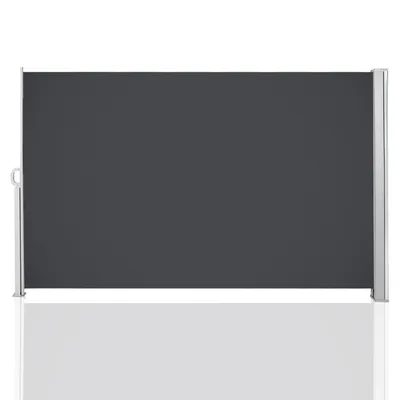 Produktbild von Yakimz Seitenmarkise Ausziehbar Balkon Anthrazit Sonnenschutz Vollkassette Sichtschutz grau 180*300cm