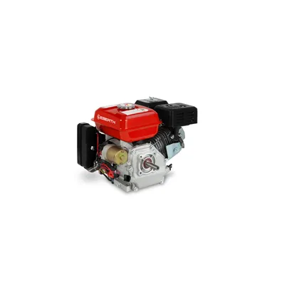 Image de EBERTH 6,5 CV 4,8 kW Moteur à essence Moteur de karting avec arbre de 20 mm Ø, démarrage électrique, batterie 7ah 12V, sécurité contre le manque d'huile, 4 temps