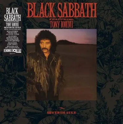 Produktbild von Black Sabbath - Seventh Star (Indie Exclusive) (Limited Edition) (Red & Black Splatter Coloured) (LP)
