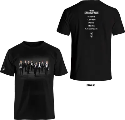 Produktbild von ATEEZ | Offizielles Band T-Shirt | Fellowship Tour (Rückenaufdruck), Small, schwarz