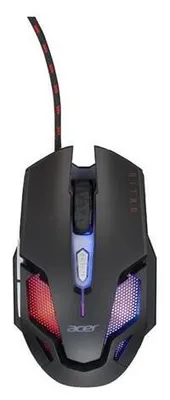 Obrázek produktu pro Acer Nitro Gaming NMW200 Black, Pro praváky i leváky, Optický, USB Typ-A, 7200 DPI, Černá