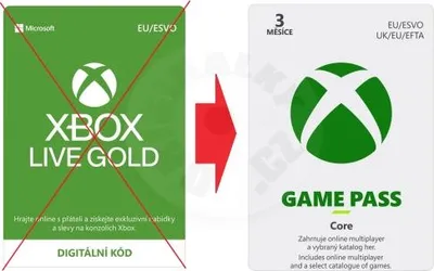 Immagine prodotto di Microsoft Xbox Game Pass Core Xbox One/Xbox Serie X/Xbox Serie S
