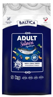 Produktbild von BALTICA Excellent Hypoallergenic Adult Small breeds Salmon - trockenfutter für Hunde - 9kg