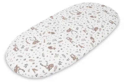 Image de SENSILLO - Drap-housse pour poussette en coton, nouveau-né, For?t