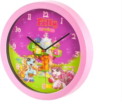 Produktbild von Filly Pony - Wanduhr "Filly Elves"