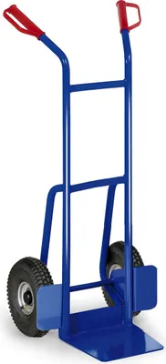 Produktbild von Bako Logistiksysteme Stahlrohr Stapelkarre 200kg Traglast Kugellager Luft 250x85mm