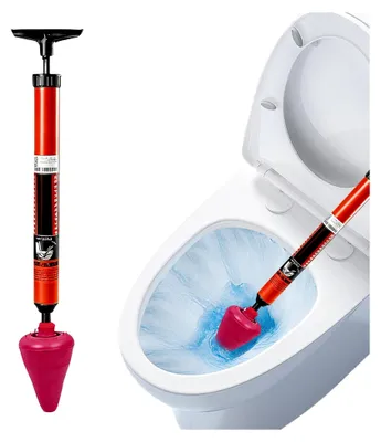 Produktbild von Hochdruck-Abflussreiniger – WC-Saugglocke mit Rückprallkopf