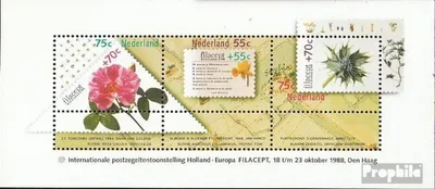 Produktbild von Briefmarken Niederlande 1988 Mi Block31 (kompl.Ausg.) postfrisch FILACEPT