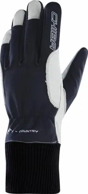 Produktbild von CHIBA Nordic Plus - winddichte, atmungsaktive Radhandschuhe mit Nappa-Leder, ...
