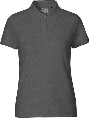 Produktbild von Neutral O22980 | Damen Classic Polo / 100% Fairtrade-Baumwolle - Farbe: Dark Heather - Größe: S