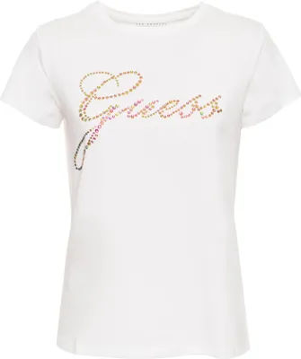 Obrázek produktu pro Bílé dámské tričko GUESS W9BI04-K7NG0