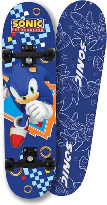 Produktbild von MV Sports Sonic The Hedgehog Deluxe Kinder Anfänger Skateboard