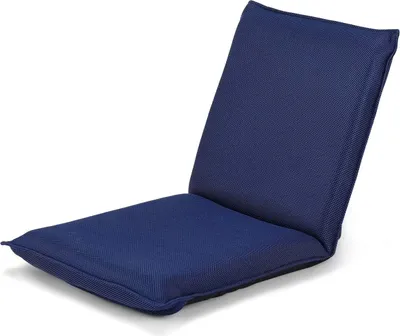 Produktbild von Bodenstuhl mit Verstellbarer Rücklehne, Gepolsterter klappbarer Bodensessel mit Schlaffunktion, Metallstruktur, Beim Lesen TV-Schauen, Gaming , Bodenkissen, Faules Sofa für Zuhause