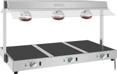 Produktbild von Buffalo Speisenwärmer mit Gestell 3x GN 1/1