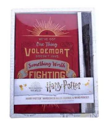 Obrázek produktu pro Harry Potter: Harry Potter Ruled Journal and Wand Pen Set