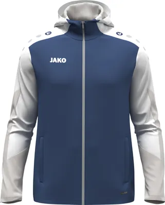 Produktbild von JAKO Unisex Kapuzenjacke Dynamic - 6870, Farbe:nachtblau/weiß/hellgrau, Größe:M