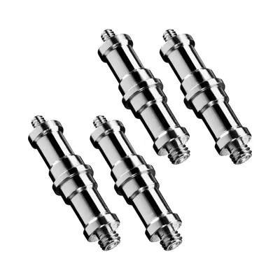 Obrázok produktu pre Walimex Set 4x závitový adaptér 3/8 palca a 1/4 palca - závitový adaptér pre príslušenstvo fotoaparátu a statívu - fotografické štúdio