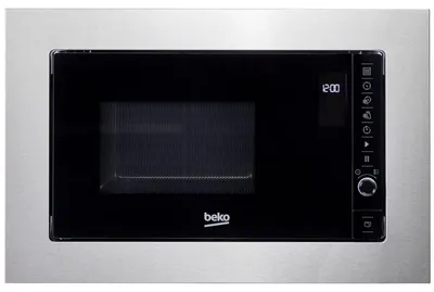 Zdjęcie produktu dla Beko BMOB 20231 X, Wbudowany, Mikrofalówka Solo, 20 l, 800 W, Wbudowany wyświetlacz, Obrotowy, Dotyk