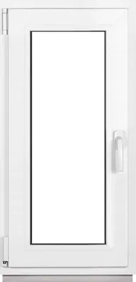 Imagen del producto de Ventanas de plástico Framex blanca Ancho x alto 45 x 110 cm (450 x 1100 mm) doble (32 mm) oscilobatiente DIN izquierda - Premium - todos los tamaños