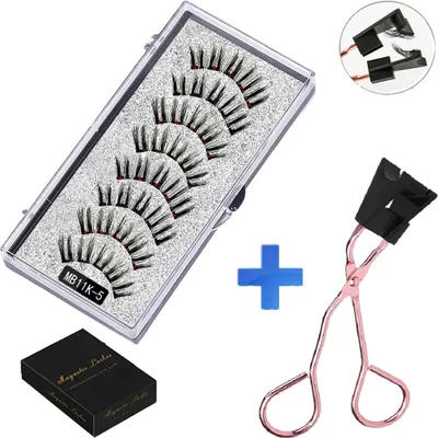 Obrázek produktu pro INF Magnetické řasy 8 kusů 2 páry MB11K-5 - Snadná aplikace