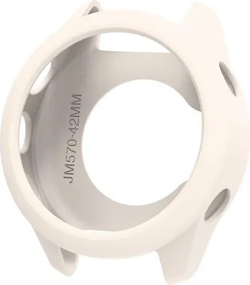 Produktbild von INF Silikon Schutzhülle für Garmin Forerunner 570 (42mm) - Weiß