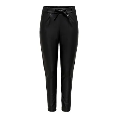 Immagine prodotto di ONLY Pantaloni in Pelle finta "Poptrash Easy", 15216199, Nero, Taglia M x 32