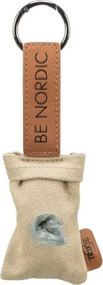 Produktbild von Be Nordic Hundekotbeutelspender - Sandfarben, Nachhaltig, Mit Karabiner