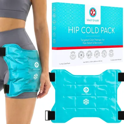 Productafbeelding van Herbruikbare Koudetherapie Icepack voor Heup met Verstelbare Riem