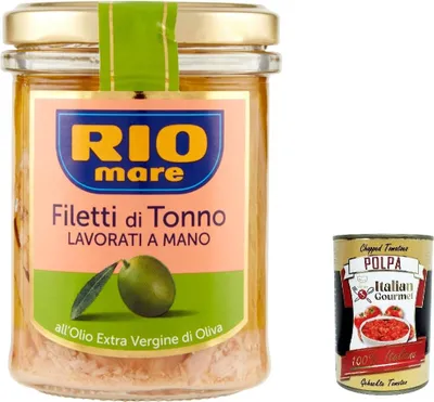 Produktbild von Rio Mare Italian Gourmet Filetti Tonno Olio Extravergine Oliva Thunfisch, 3 x 180g