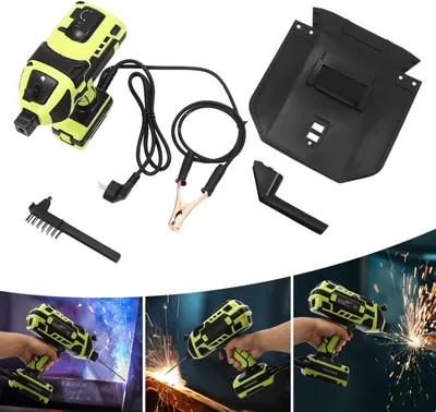 Image de Appareil de soudage portable - Onduleur MMA/ARC - 4,6 kW - 20-200 A - Prise UE 220 V - Électrode 2,5-3,2 mm - Vert
