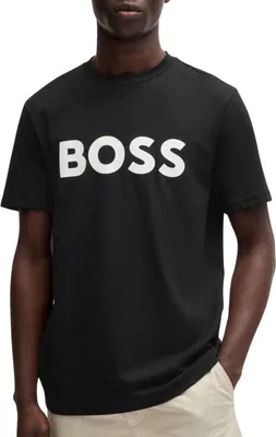 Zdjęcie produktu dla Boss Black Jersey T-Shirt z logo - L