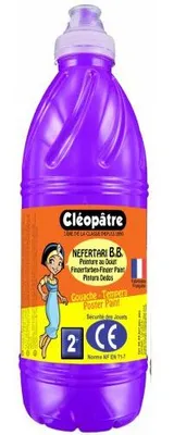 Produktbild von Cleopatre PGBB1-18, Violett, Gouache, 1000 ml, 1 Stück(e)