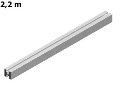 Obrázek produktu pro FVE Hliníkový montážní H profil 40x40mm, 2,2m, délka 2200mm pro M10 hlavu