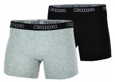 Produktbild von Kappa - Boxershorts für Herren (2er-Pack) PP7561 (XL) (Schwarz/Grau)