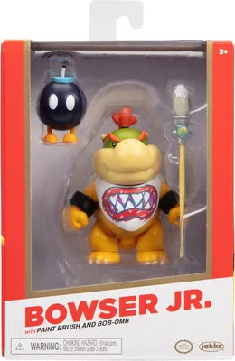 Produktbild von Super Mario - Bowser Junior 10 cm Figur (Sammlerbox)