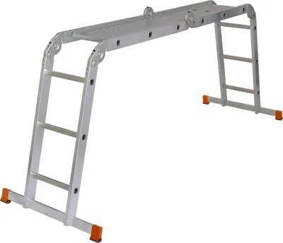 Produktbild von Krause Aluminium-Sprossen-Gelenkleiter CORDA Globus 4,40 m
