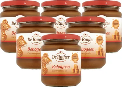 Produktbild von De Ruijter - Bebogeen Karamellaufstrich - 6x 360g