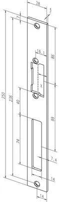 Produktbild von Assa Abloy -------58B35-01
