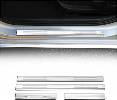 Produktbild von Einstiegsleisten Türschweller für VW Passat B8 2015-2025 Edelstahl Silber 4tlg