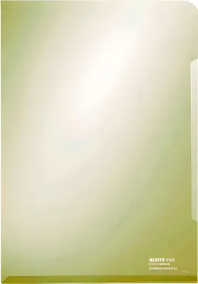 Image de Leitz 4153-00-15 Pochette transparente Super Premium A4 PVC, indélébile, jaune