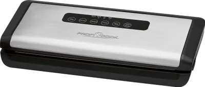 Obrázok produktu pre ProfiCook PC-VK 1146, Čierna, Nerezová oceľ, 800 mbar, Vákuové zatavenie, Nerezová oceľ, Senzor, Dotyk, 120 W