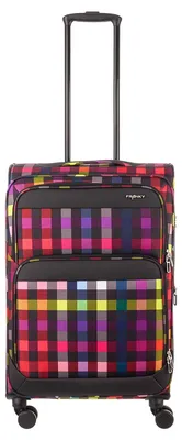 Produktbild von Franky Koffer Gr. M Reisegepäck T27-F Spinner 65er mit Dehnfalte multicolor/black