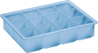 Zdjęcie produktu dla Lurch 00010465, 12 szt., Prostokątny, Tacka do lodu, Niebieski, Silikon, -40 - 240 °C